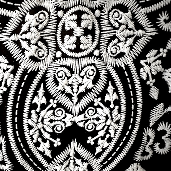 Womens Tank Print Maxi Dress Black Rayon & Spandex - Picture 5 of 10